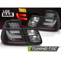 LED TAIL LIGHTS BLACK fits BMW E46 01-05 SEDAN