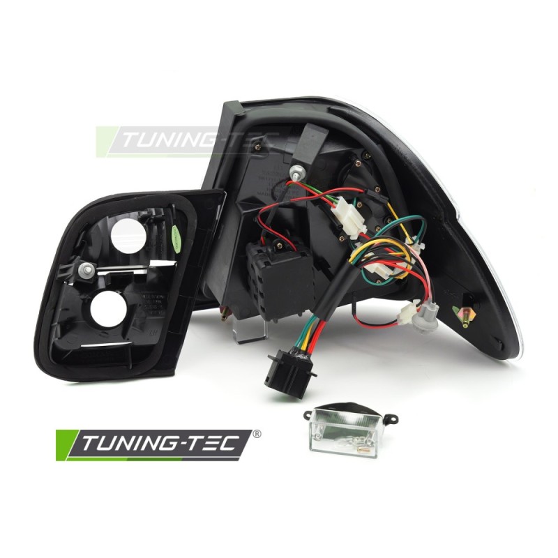 LED TAIL LIGHTS BLACK fits BMW E46 01-05 SEDAN