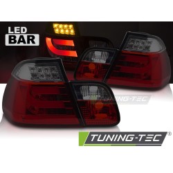 LED TAIL LIGHTS RED SMOKE fits BMW E46 98-01 SEDAN