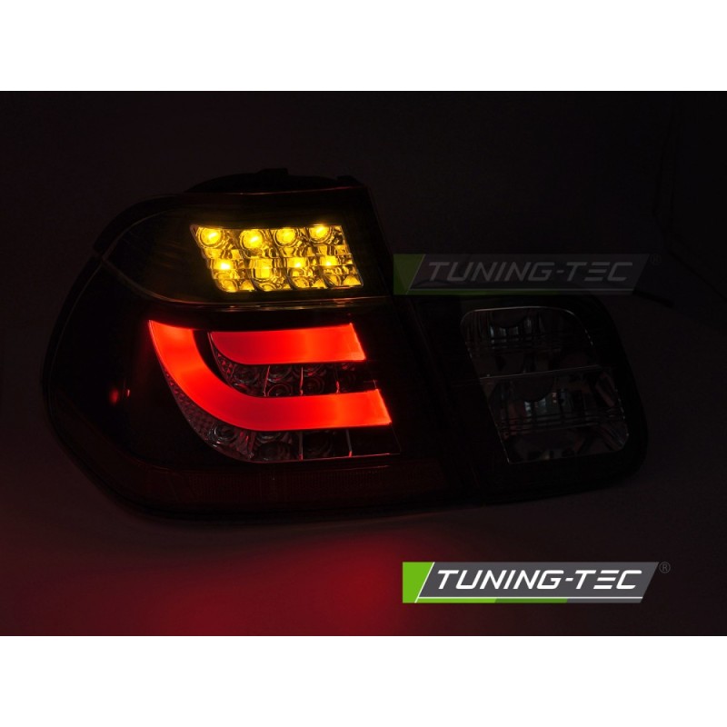 LED TAIL LIGHTS RED SMOKE fits BMW E46 98-01 SEDAN