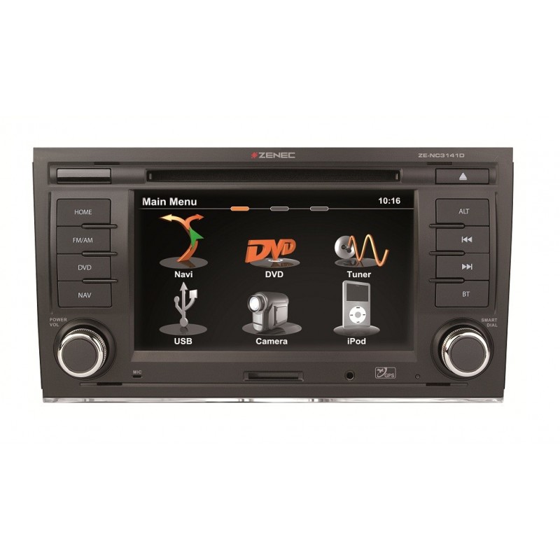 Gps / radio ZENEC NC-3141D Spécial A4 et Exeo