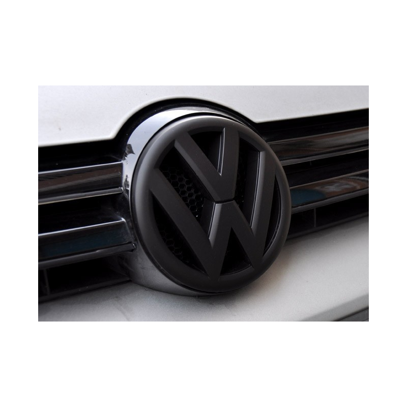 Logo de calandre VW Noir mat pour Volkswagen  Golf 6