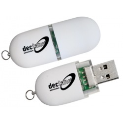 Dectane USB Stick _ 4GB _ weiß