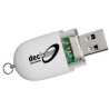 Dectane USB Stick _ 4GB _ weiß Dectane USB Stick _ 4GB _ weiß