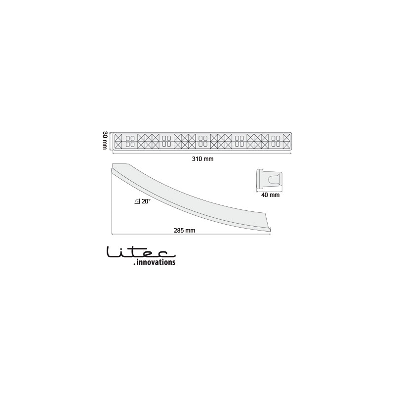 LED 3ème feux stop VW Golf V Passat B6 B7 Avant Noir