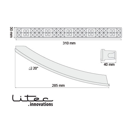 LED 3ème feux stop VW Golf V Passat B6 B7 Avant Noir