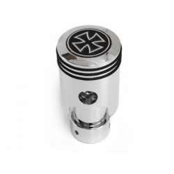 Pommeau Iron Cross Kolben-Look universel