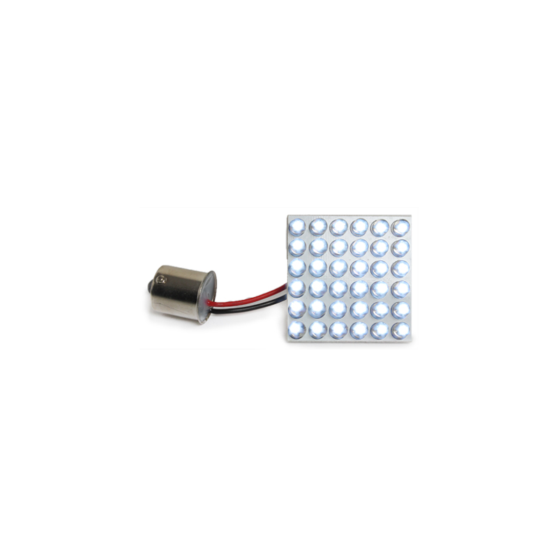LED_Innenraumbeleuchtung mit 36 LEDs_38x38mm Blanc