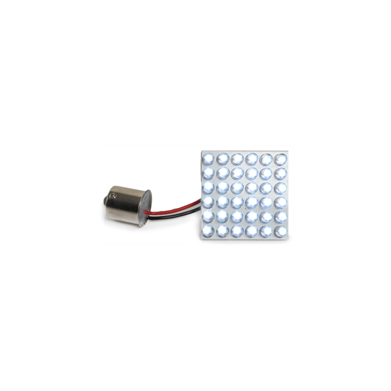 LED_Innenraumbeleuchtung mit 36 LEDs_38x38mm Blanc