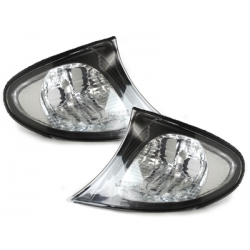 Clignotants avant BMW E46 4D Berline +Touring 02-05 facelift  Noir