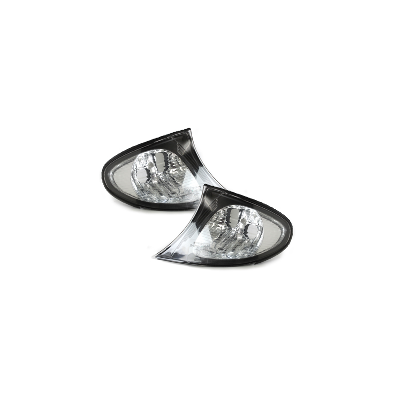Clignotants avant BMW E46 4D Berline +Touring 02-05 facelift Noir Clignotants avant BMW E46 4D Berline +Touring 02-05 facelift Noir