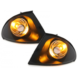 Clignotants avant BMW E46 4D Berline +Touring 99-02-Noir