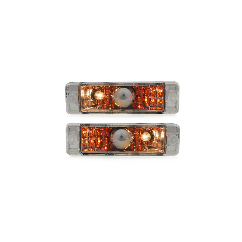 Clignotants avant VW Golf I et Cabriolet/Golf II CL Feux de position-chromé