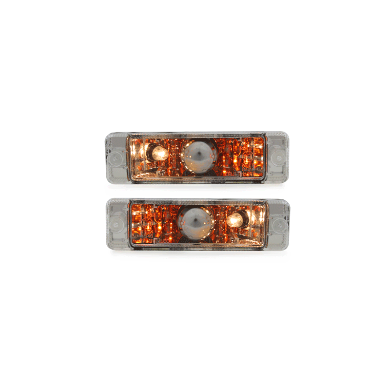 Clignotants avant VW Golf I et Cabriolet/Golf II CL Feux de position-chromé