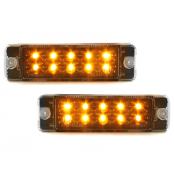 LED Frontbl. Golf I+Cab./Golf II CL/Jetta/Polo 86C-Noir