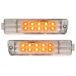 Clignotants LED avant VW Golf II GL/Jetta-chromé