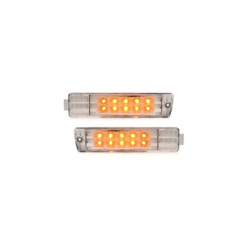 Clignotants LED avant VW Golf II GL/Jetta-chromé