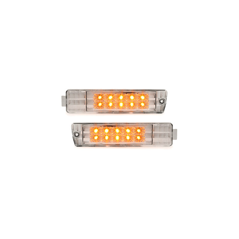Clignotants LED avant VW Golf II GL/Jetta-chromé