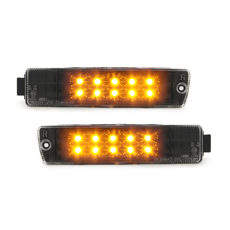 Clignotants LED avant VW Golf II GL/Jetta-Noir