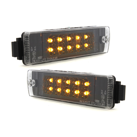 Clignotants LED avant VW Golf II GL/Jetta-Noir