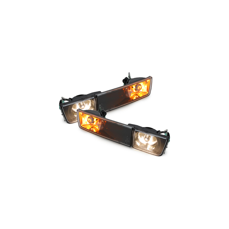 Clignotants avant VW Golf III/Vento Anti-brouillards-Noir