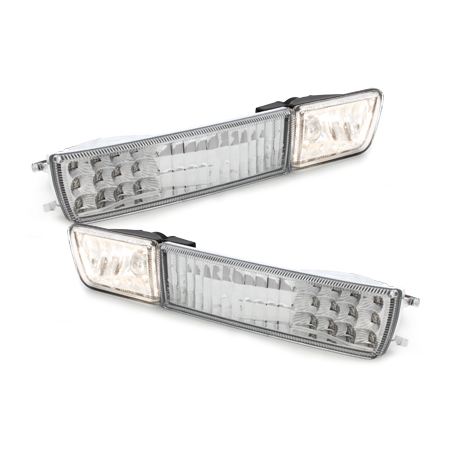 Clignotants LED avant VW Golf III/Vento Anti-brouillards - chromé