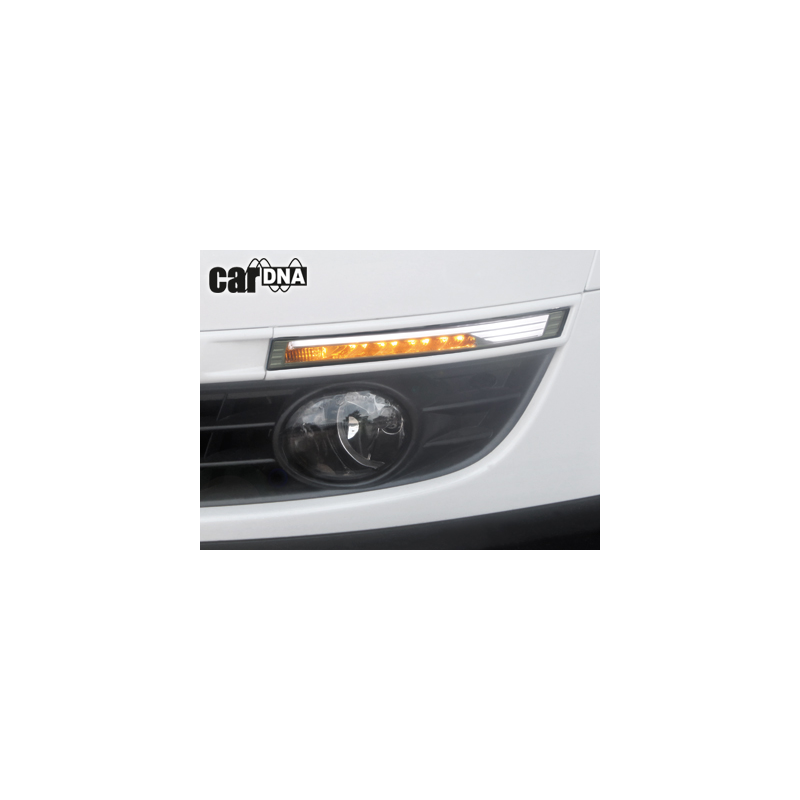carDNA Clignotants LED avant Feux de position VW Passat 3C Fumé