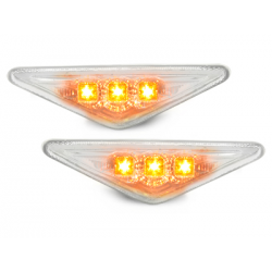 LED Clignotants latéraux Ford Focus 98+/Mondeo 00+  Chrome