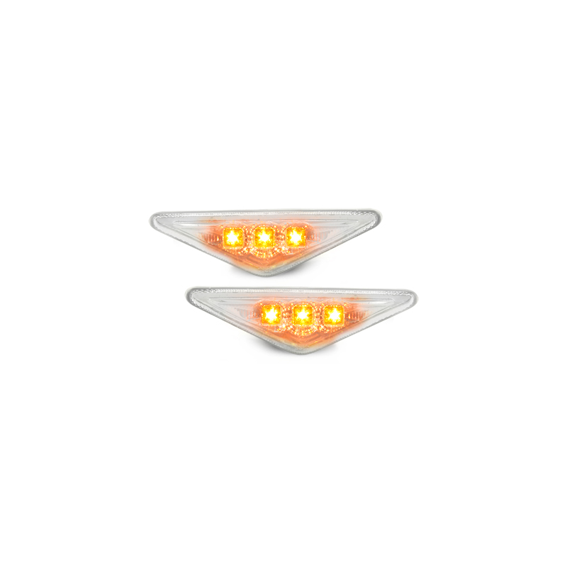 LED Clignotants latéraux Ford Focus 98+/Mondeo 00+  Chrome