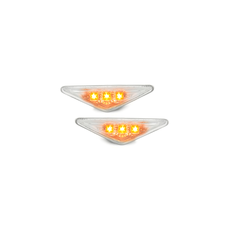 LED Clignotants latéraux Ford Focus 98+/Mondeo 00+  Chrome