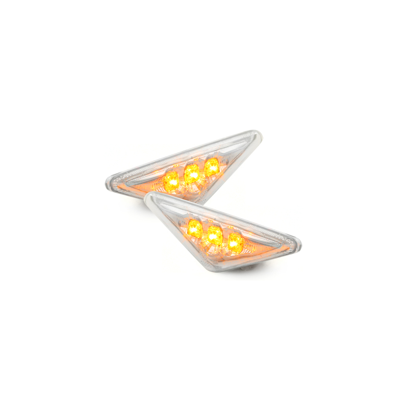 LED Clignotants latéraux Ford Focus 98+/Mondeo 00+  Chrome