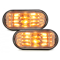 Clignotants latéraux Crystal Honda Civic 2/3/4T 92-95  Chrome