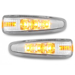 LED Clignotants latéraux Mitsubishi Lancer_08+  Chrome