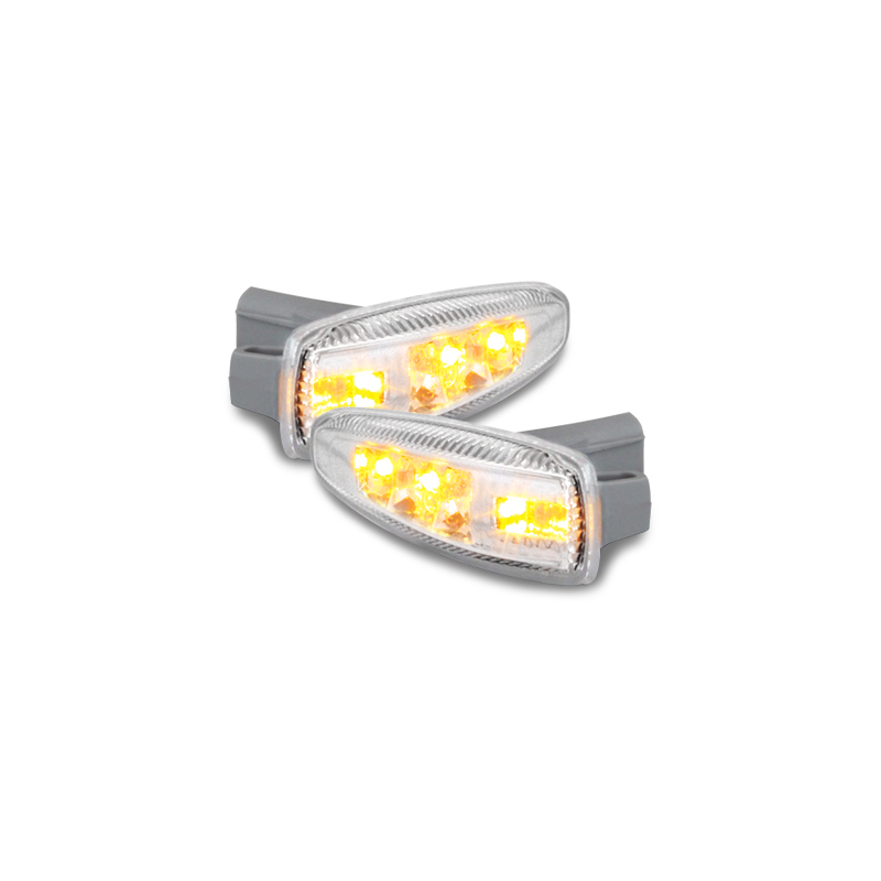 LED Clignotants latéraux Mitsubishi Lancer_08+  Chrome