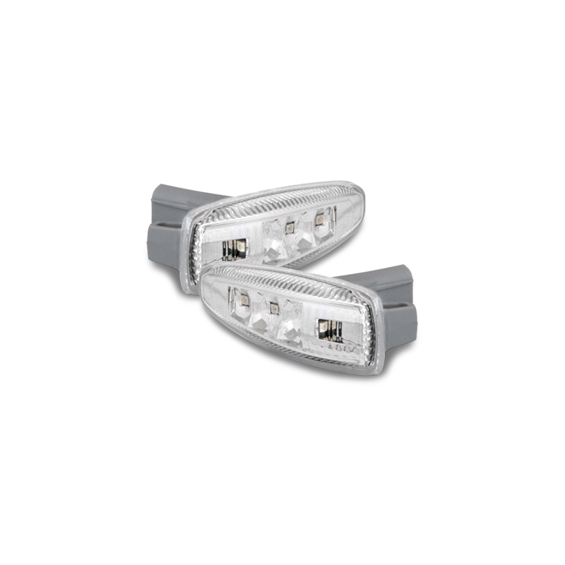 LED Clignotants latéraux Mitsubishi Lancer_08+  Chrome