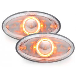 Clignotants latéraux Peugeot 206/206cc/307  Chrome