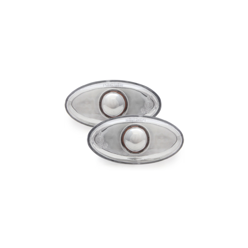 Clignotants latéraux Peugeot 206/206cc/307  Chrome
