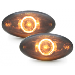 Clignotants latéraux Peugeot 206/206cc/307  Fumé