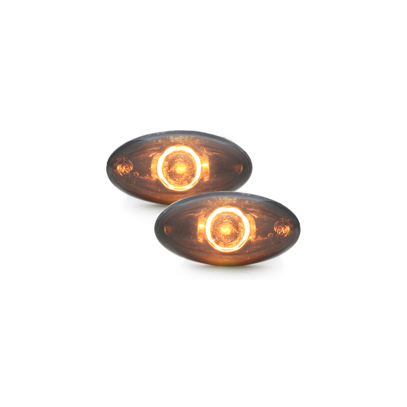 Clignotants latéraux Peugeot 206/206cc/307  Fumé