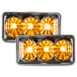 Clignotants LED noir (x2) VW Golf III/Vento -95 