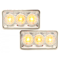 Clignotants LED transparent (x2) VW Golf III/Vento -95