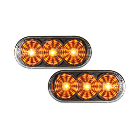 Clignotants LED Noir (x2) VW Seat Skoda Ford