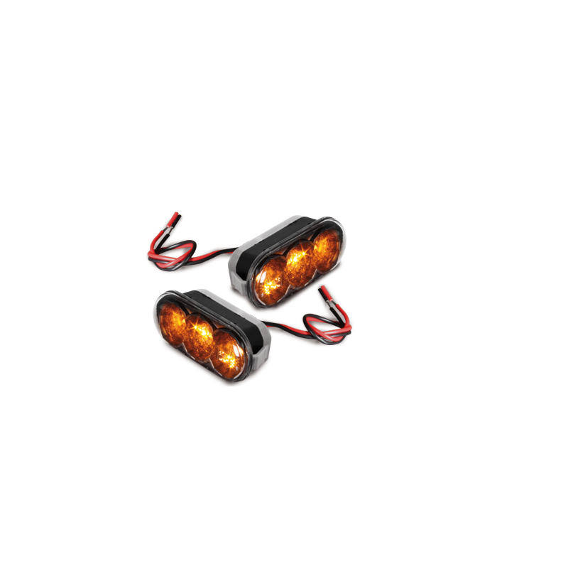 Clignotants LED Noir (x2) VW Seat Skoda Ford