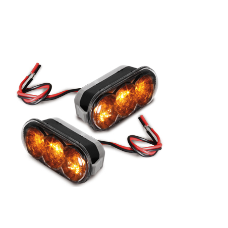 Clignotants LED Noir (x2) VW Seat Skoda Ford