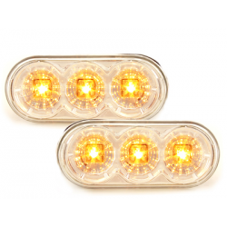 Clignotants LED transparent (x2) VW Seat Skoda Ford