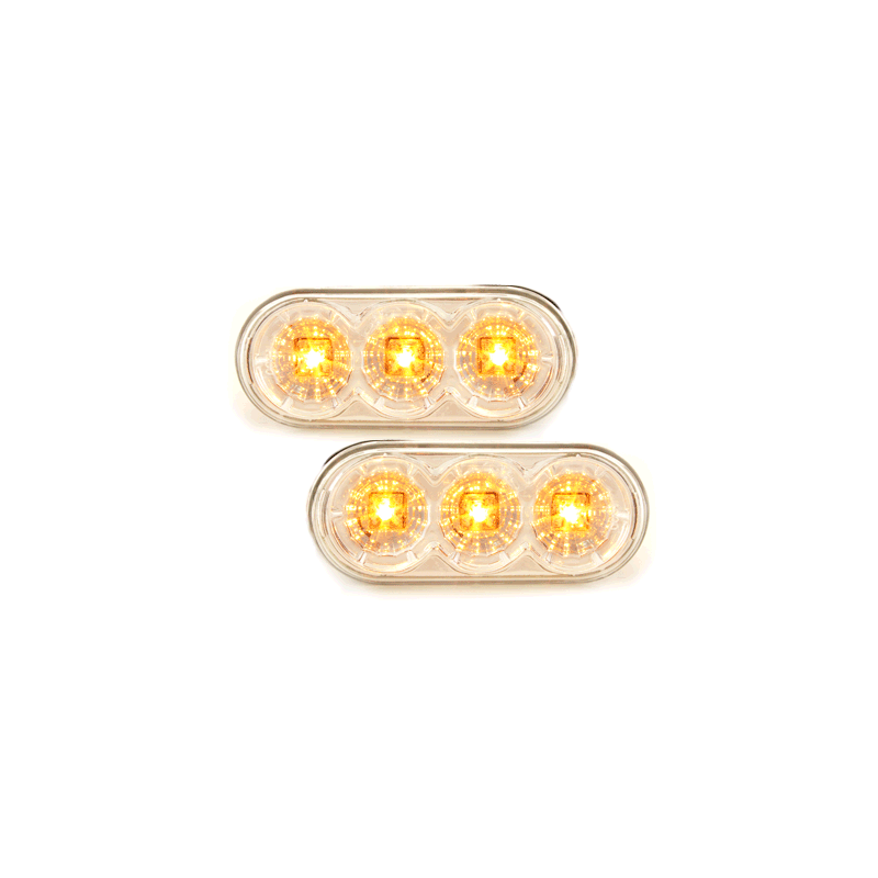 Clignotants LED transparent (x2) VW Seat Skoda Ford
