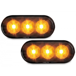 Clignotants Led Noir (x2) VW Seat Skoda Ford