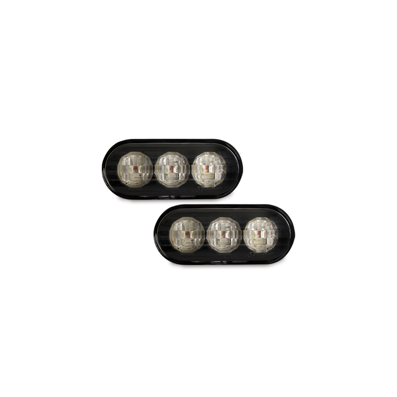 Clignotants Led Noir (x2) VW Seat Skoda Ford