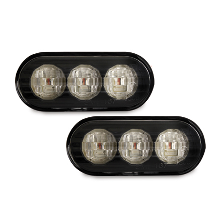 Clignotants Led Noir (x2) VW Seat Skoda Ford