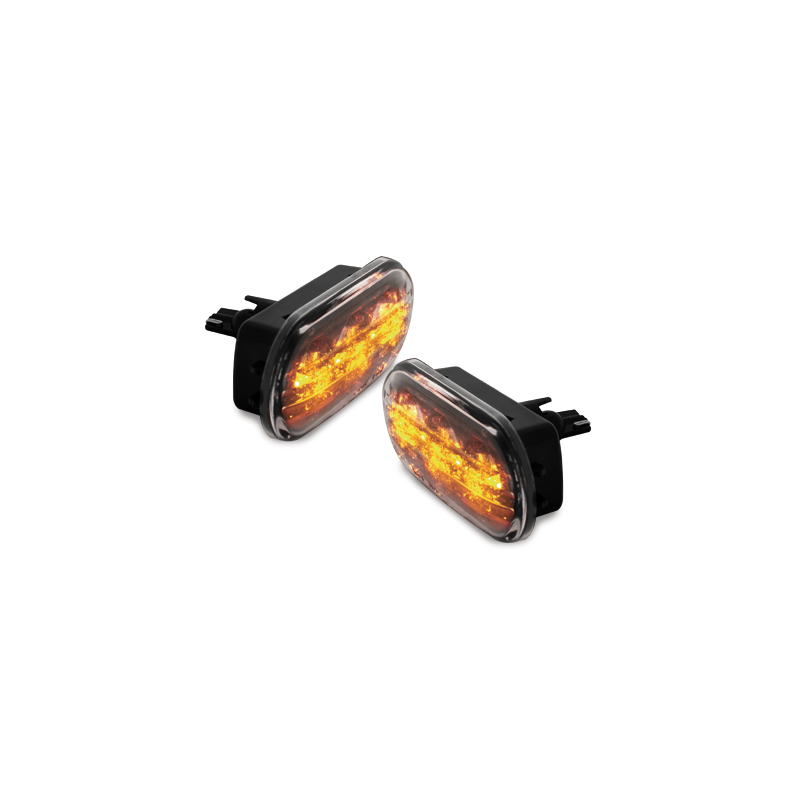 Clignotants Led Noir (x2) VW Seat Skoda Ford